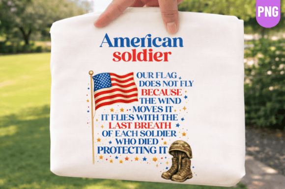 Creating Impactful Designs with American Soldier and American Quotes PNG Assets