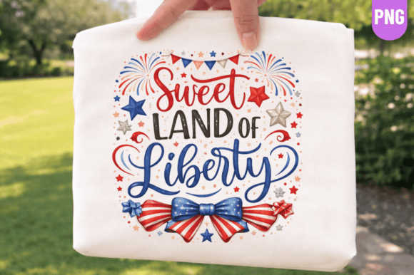 Elevate Your Print-on-Demand Store with the Sweet Land of Liberty Shirt Design