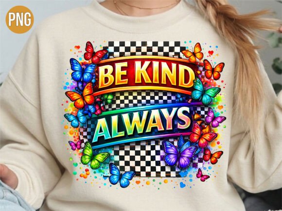 Evaluating the Be Kind Always Butterfly Kindness PNG for Professional Design Workflows