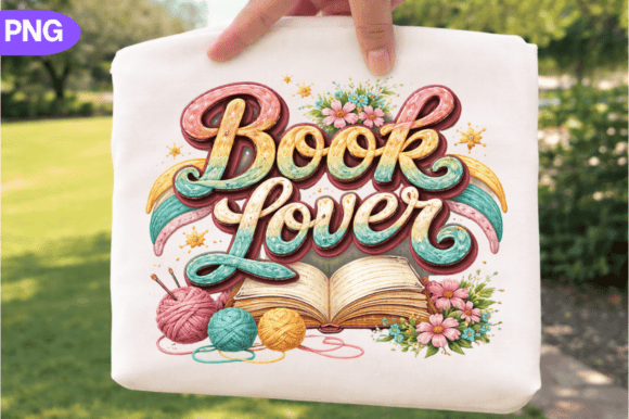 Integrating Book Lover PNG and Reading Lover Design PNG into Your Creative Workflow