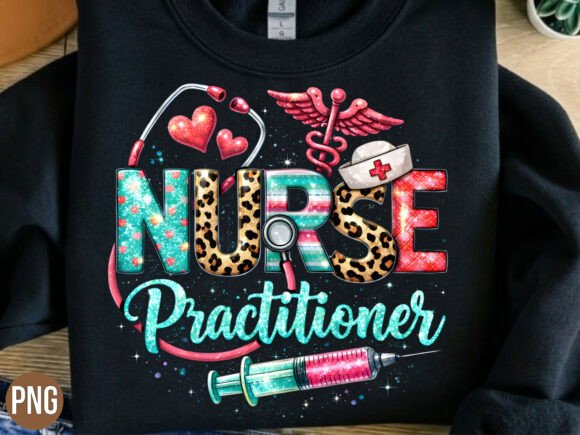 Nurse Practitioner Leopard Stethoscope: Elevating Medical Identity with Digital Design