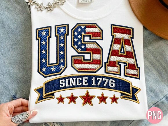 USA Since 1776 Patriotic Shirt T-shirt Design