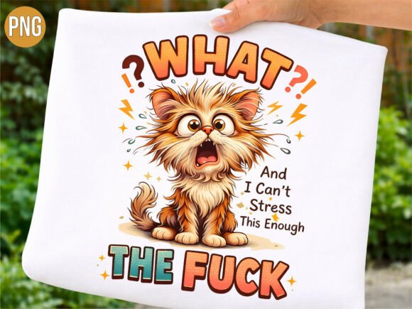 What the Stress Funny Cat Stress PNG: A Creative Asset for Modern Design