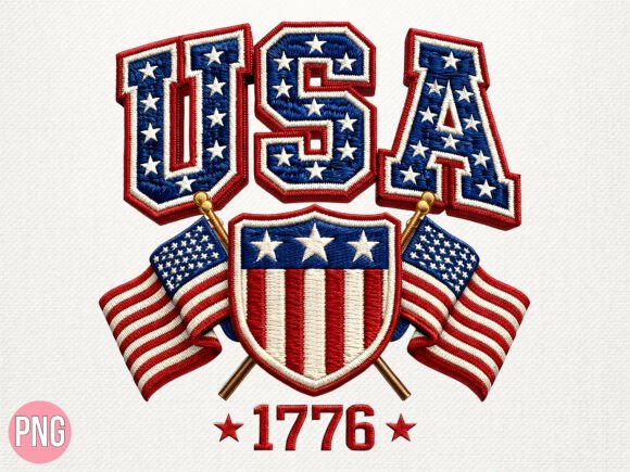 Why the USA 1776 Shield Crossed Flags Shirt PNG Is a Must-Have for Creators